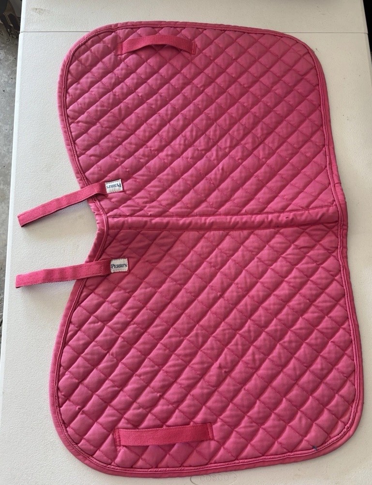 Perri’s English Pink Quilted All-Purpose Saddle Pad