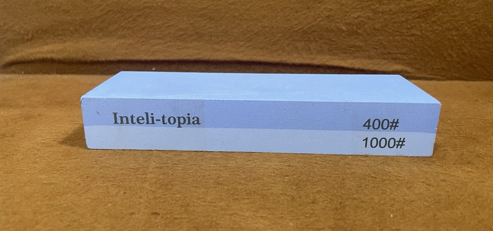Inteli-topia Premium Knife Sharpening Stone–Whetstone 400/1000