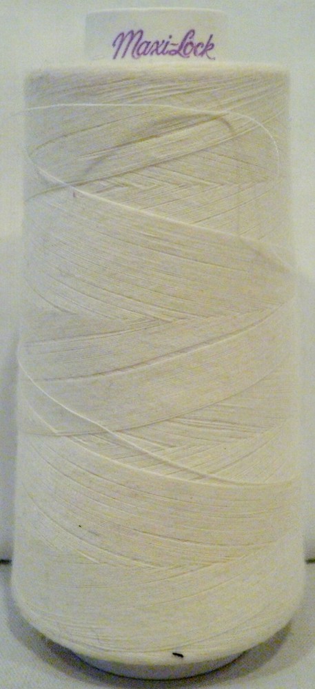 100% Polyester Sewing Serger Thread Eggshell Green