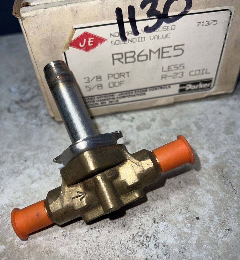 Nos Surplus PARKER RB6ME5 Solenoid Valve