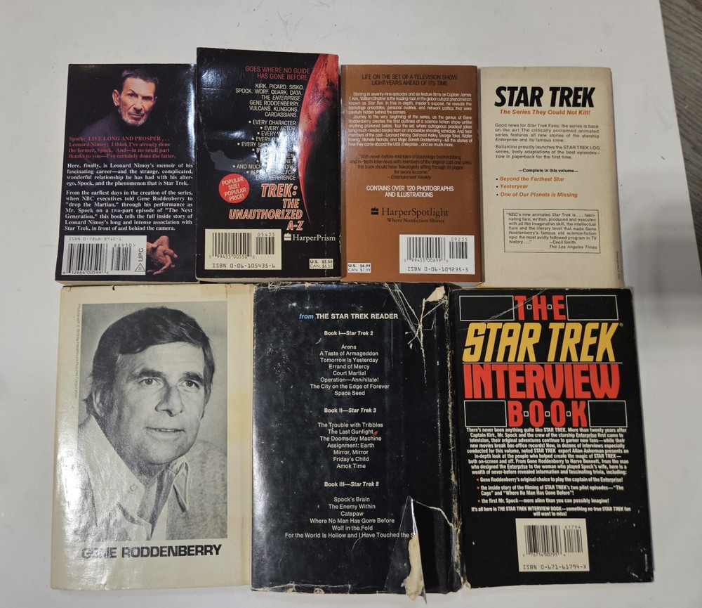 Star Trek Paperback And Hardback Lot