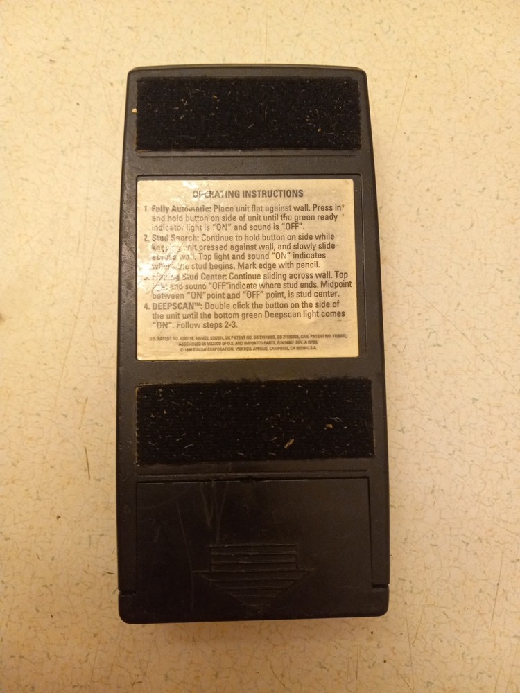 Craftsman Deep Scanning Stud Finder item 49003, pre-owned