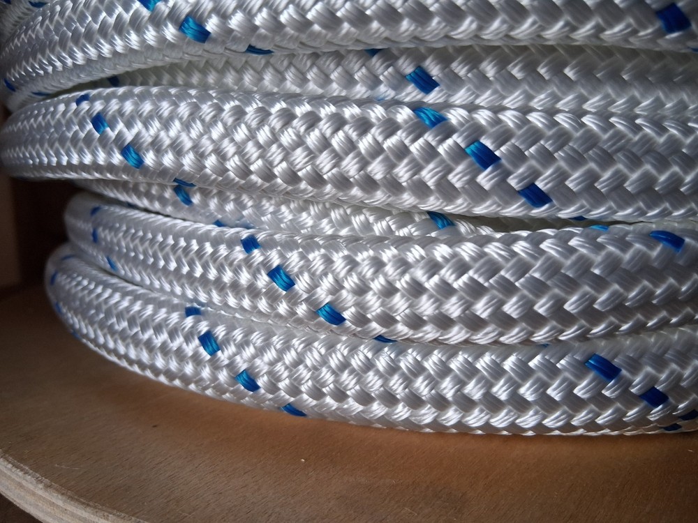 5/8 " x 100 ft. Double Braid Polyester Rope. Made in USA.