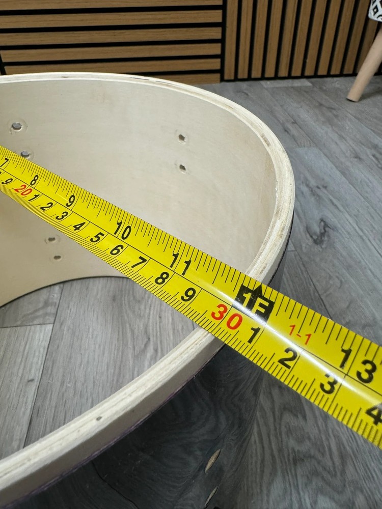 Natal Arcadia Tom Drum Shell 12”x9” Bare Wood Project #VV17