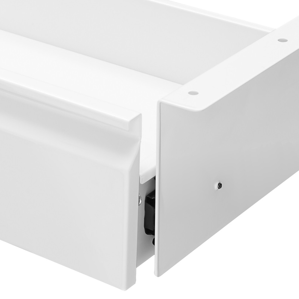 Under Desk Mounted Sliding Pull-out Drawer, Storage Organizer, Pull-out Drawer