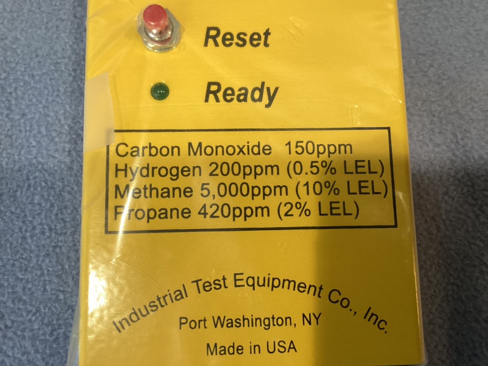 HAZARDOUS GAS ALARM, MODEL HIC-822