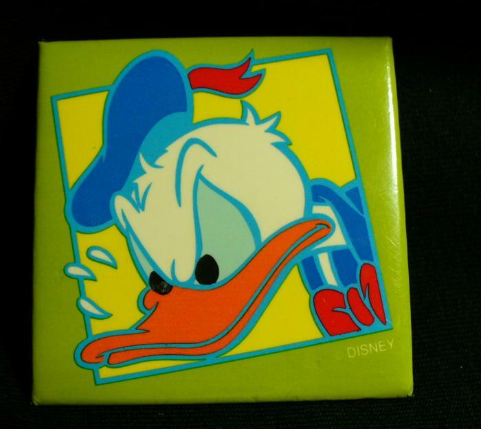 Disney Donald Duck Square Button