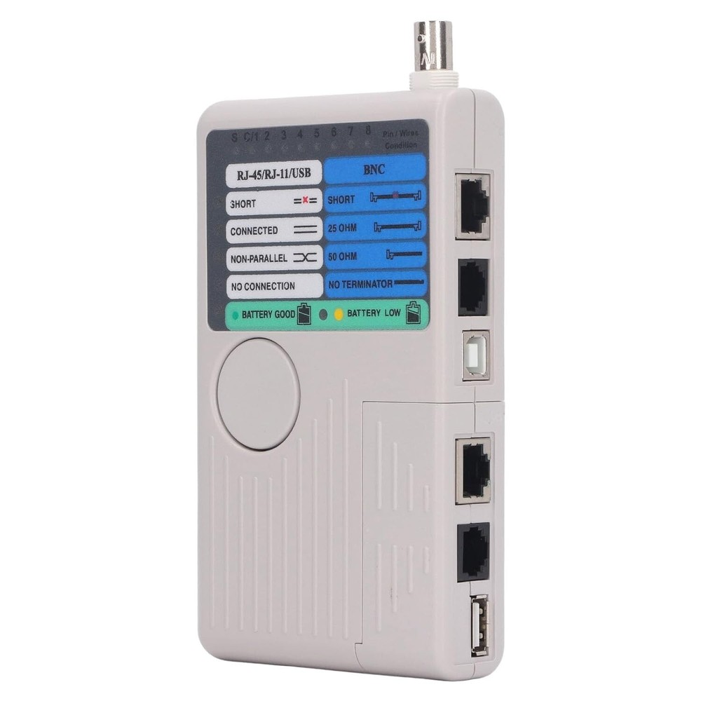 Network Cable Measuring Device / RJ11 / USB / BNC Test
