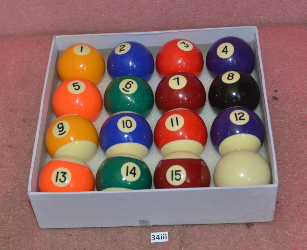 Mizerak Billiards Ball Set.