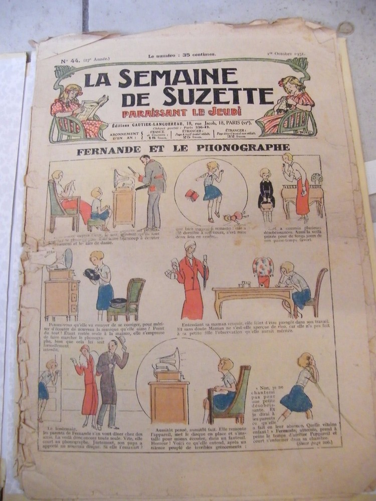 Suzette Week Year 1931 No. 44