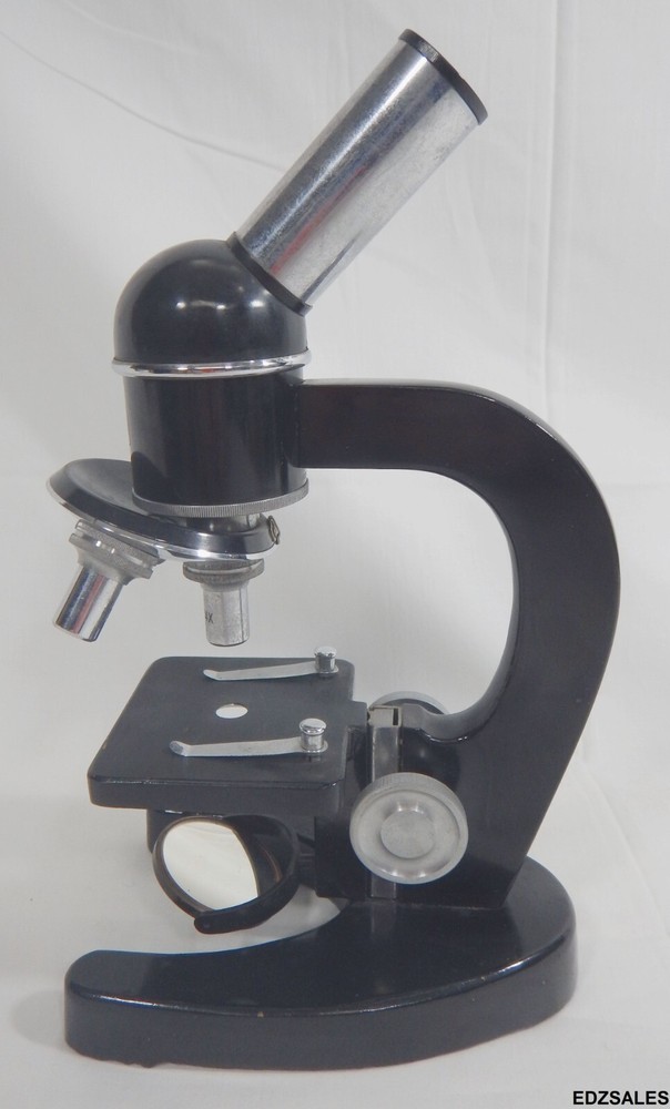 Unitron 300X Compound Microscope w/ 3 Objective Lenses