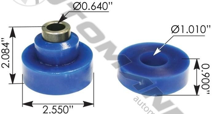 Replaces M20310 PETERBILT FRONT ENGINE MOUNT ,  GA