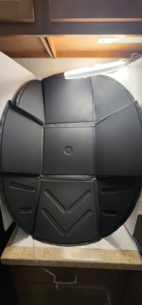 DEVASO Foldable VR Mat for Meta Quest 3S/Quest 3, Round Anti Fatigue Large Mat,
