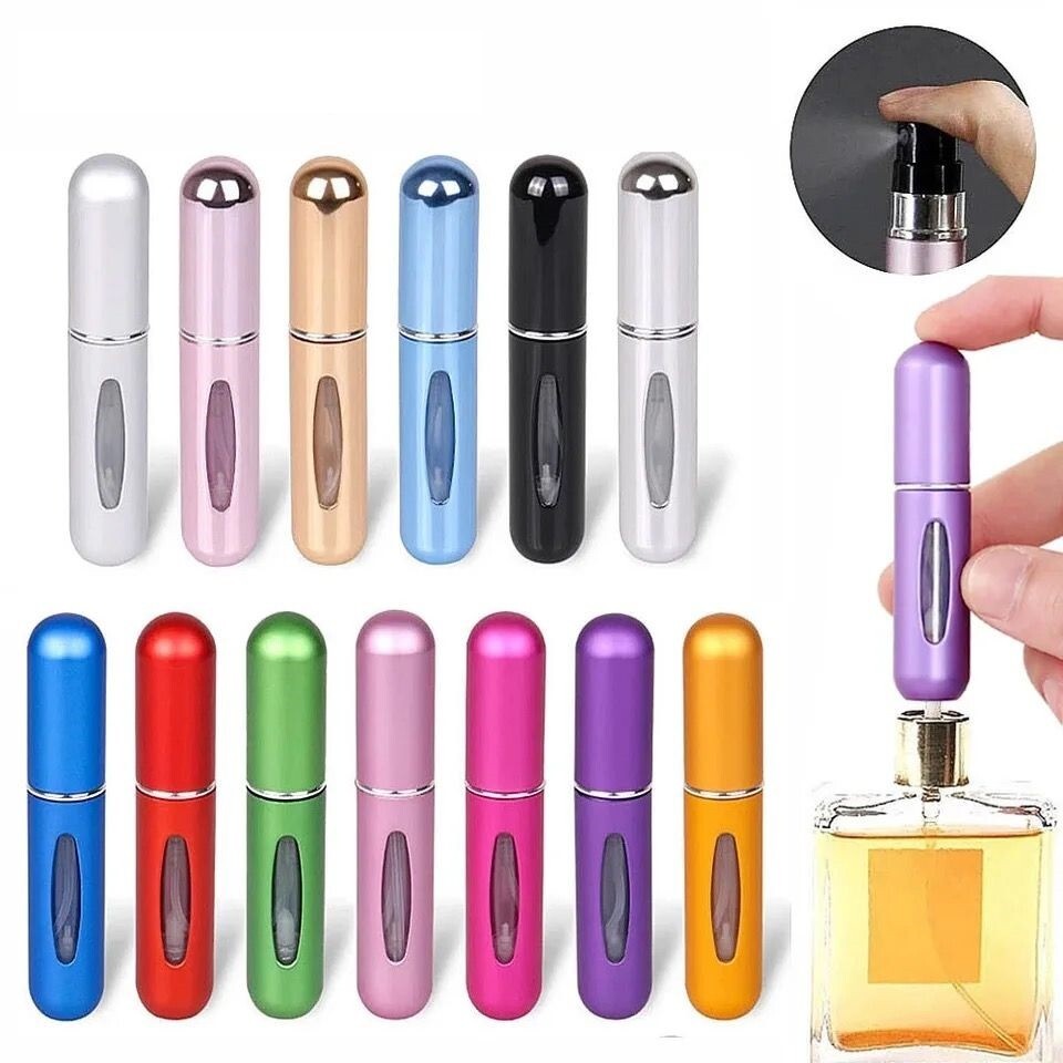 8/5ml Perfume Atomizer Portable Liquid Container For Cosmetics Traveling Mini