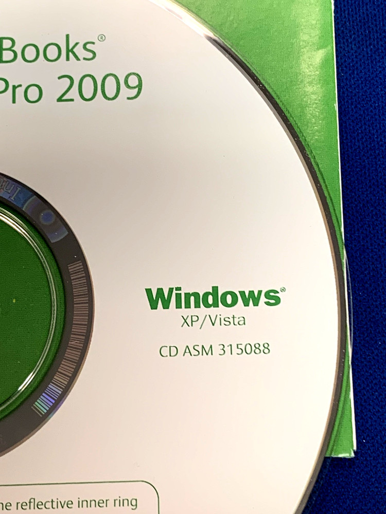 INTUIT QUICKBOOKS PRO 2009 FOR WINDOWS FULL RETAIL US VERSION