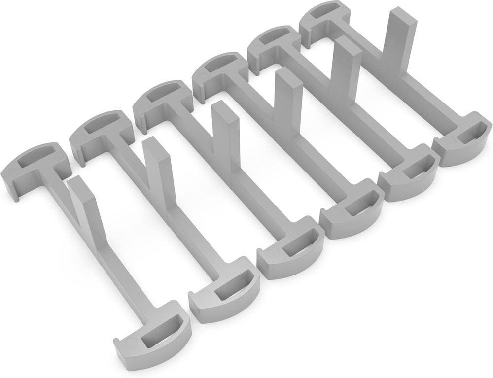 Plastic Clip for Linear Drain, Tile Tray Supporter, Grey Plastic Drain Clips for