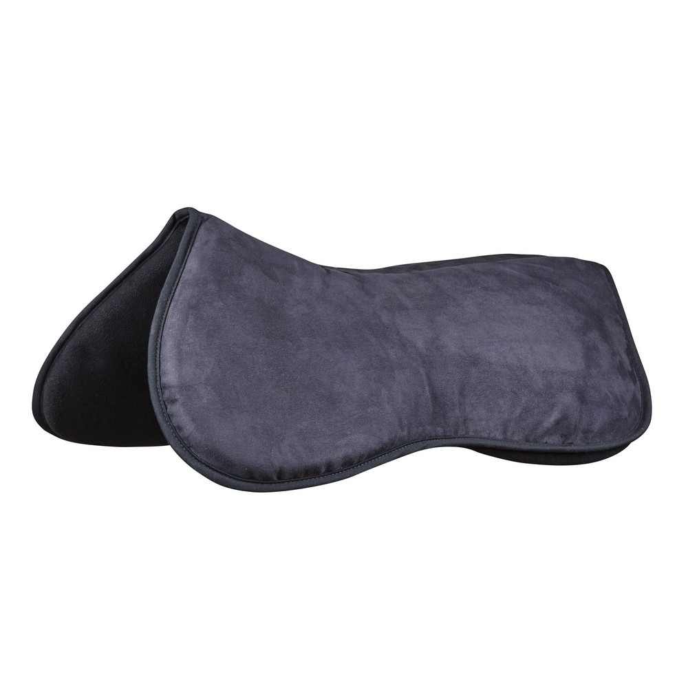 Memory Foam Comfort Half Pad, Black, Large