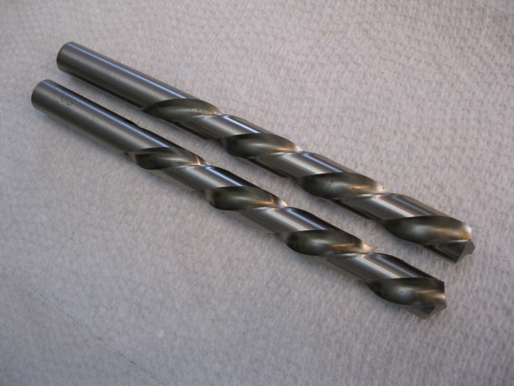 15/32" Left Hand Jobber Drill HS Cleveland 2pc lot