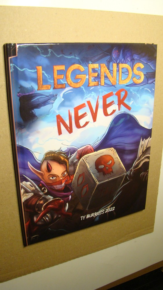 LEGENDS NEVER DIE *NM+ 9.6* GOOD VS EVIL DUNGEONS DRAGONS