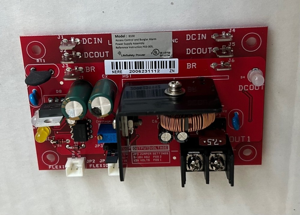 LifeSafety B100 Secondary Voltage Module