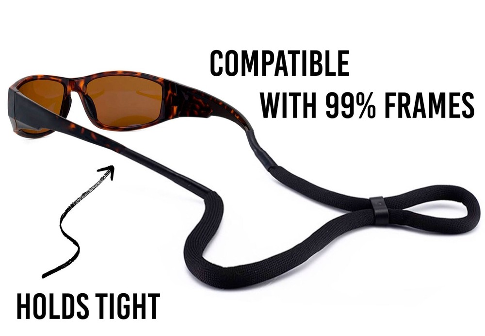 Floating Sunglass Strap Adjustable Eyewear Retainer Glasses Straps Neck Cord