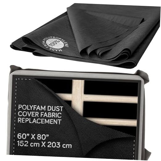 Bed Dust Cover – Bottom Cloth/Replacement Fabric for Underside of Full Queen