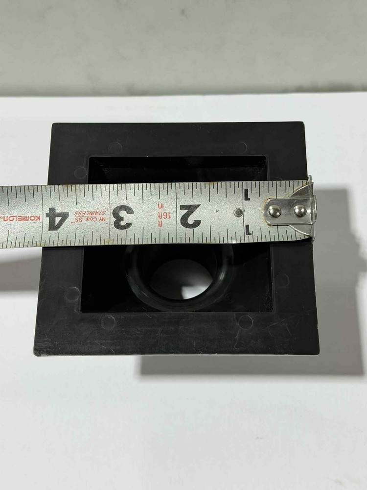 ABS Plastic 4” Drain For Stone Integrated Sinks Hidden Drains Infinity Drains