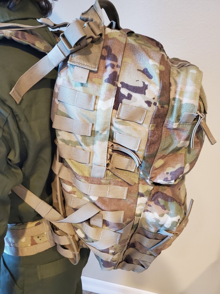 US Military OCP Multicam Medium Rucksack Backpack Complete Assembly VGC