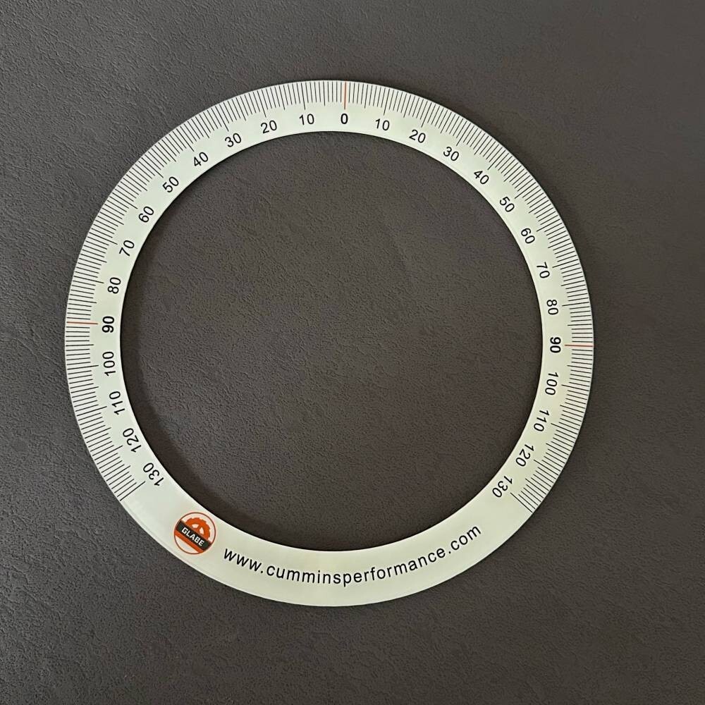 Timing angle measurement tool for 6BT and 4BT
