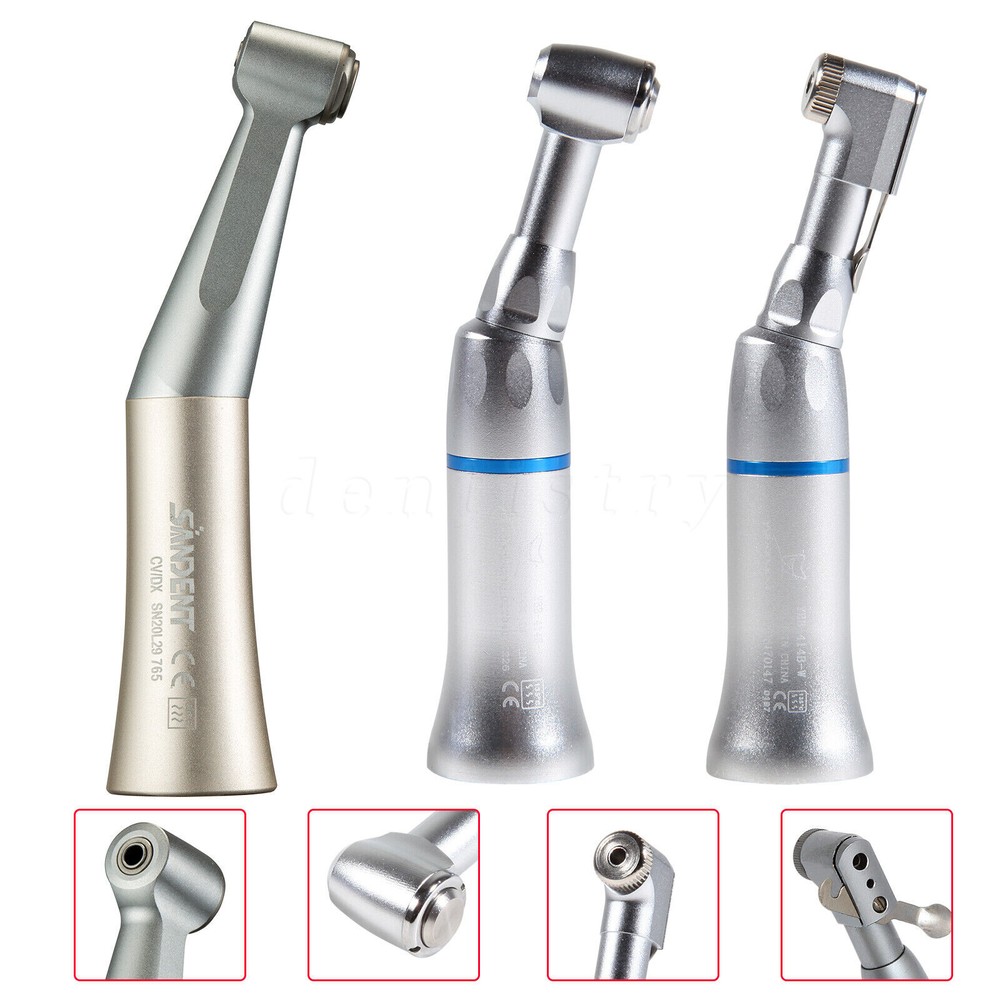 NSK Style Dental Slow Low Speed Handpiece Contra Angle Push Button/Latch E-type