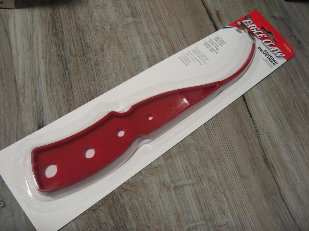 Eagle Claw 10" Plastic Shrimp Deveiner Tool - ECSDEV