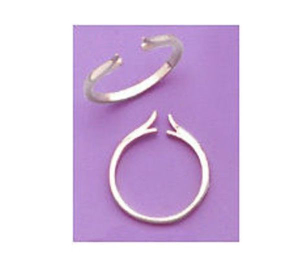 Elegant Solid Sterling Silver Ring Shank Size 7