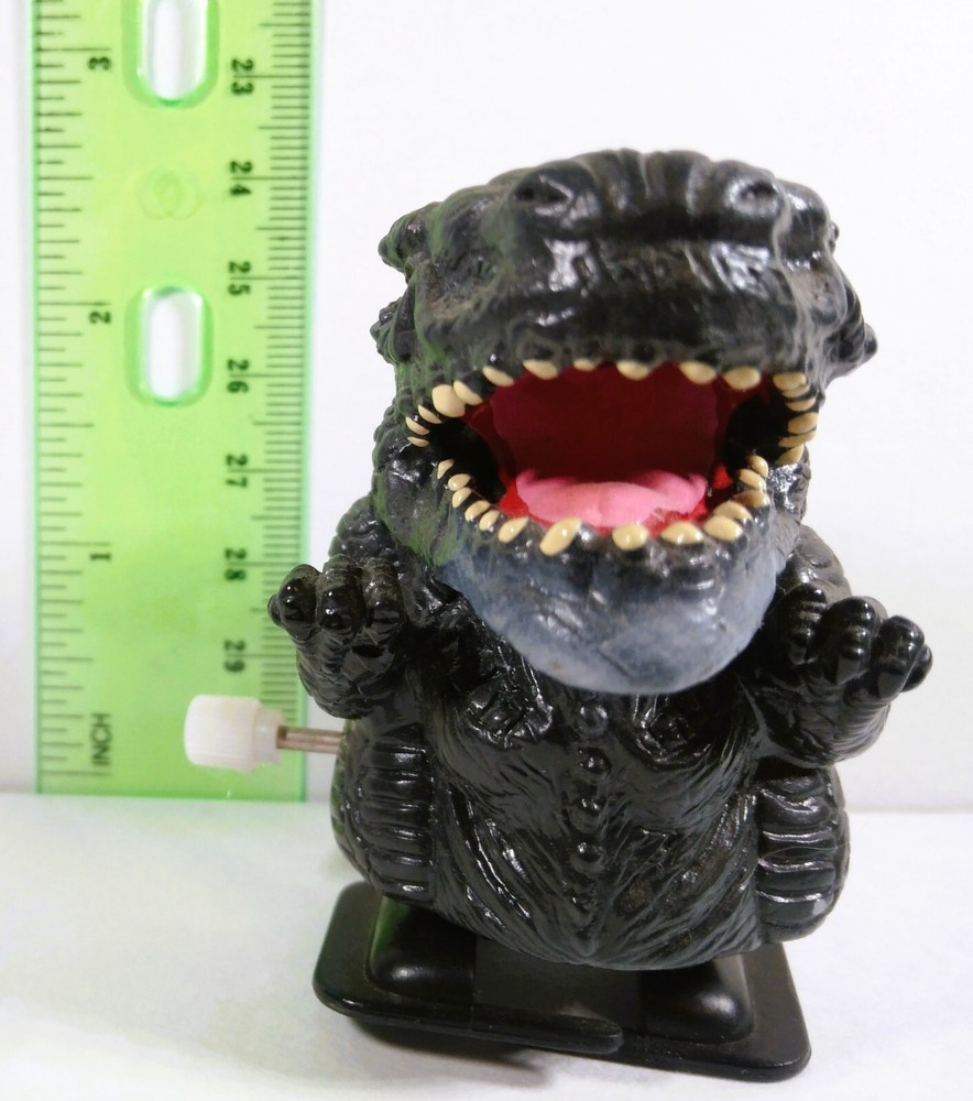 🟢🔥 GODZILLA 2.25" ZILLA 98 WALKING WIND-UP Import MOTHRA Rodan GAMERA Ghidorah
