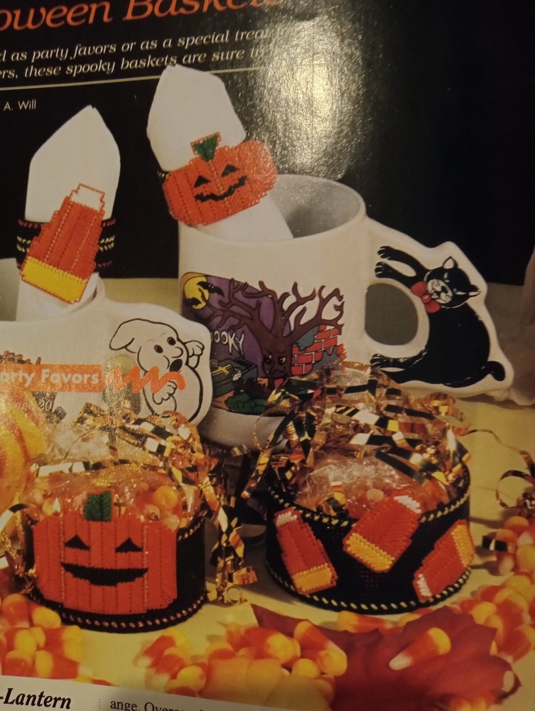 Halloween Fall Baby Plastic Canvas Patterns plastic canvas pattern Magazine