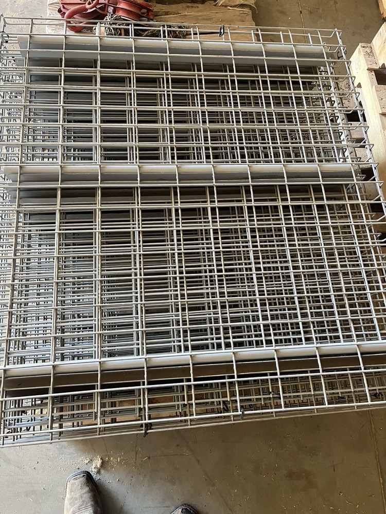 Pallet Rack Racking Shelf Wire Deck Decking Mesh 42" x 46" Waterfall 2000 LB