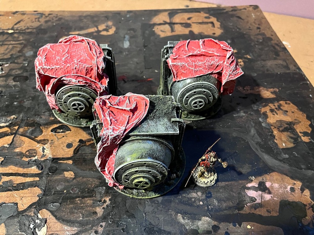 Sci-Fi Terrain pieces 29 – Tabletop Gaming scratch built.