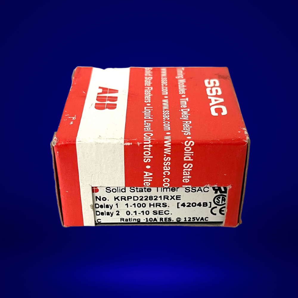 ABB KRPD22821RXE SOLID STATE TIMER SSAC