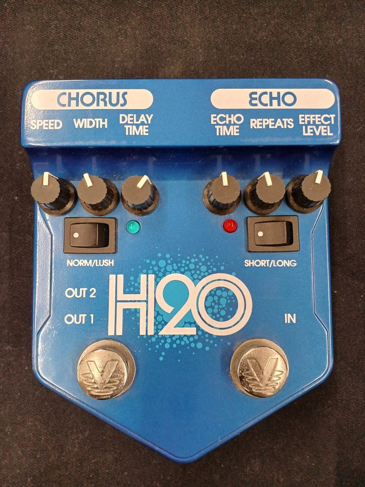 Visual Sound V2H2O Guitar Effects Pedal Used