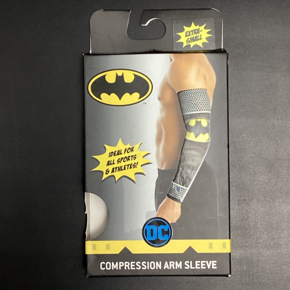 Batman Compression  Arm Sleeve Size Licensed DC Comics X-SMALL Size