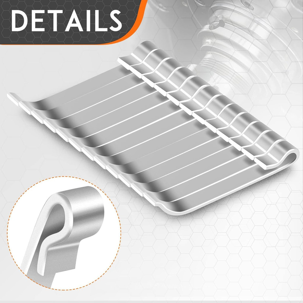 1-5/8" Tool Box Drawer Slide Retainer Clips Keeper Universal Compatible with Mac