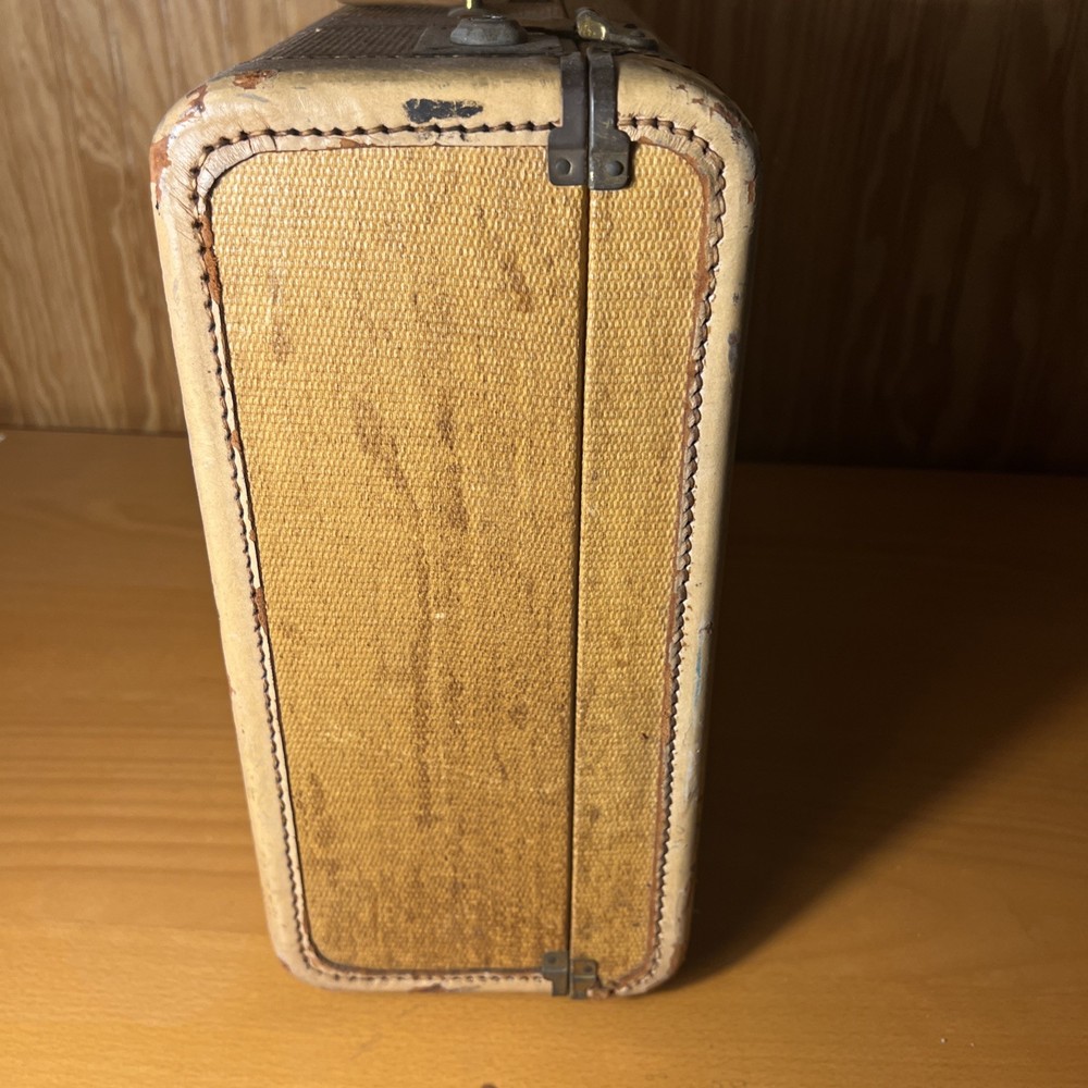 Antique US Trunk Company Suitcase