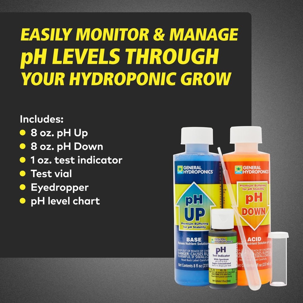 General Hydroponics Ph Control Kit Kit, pH