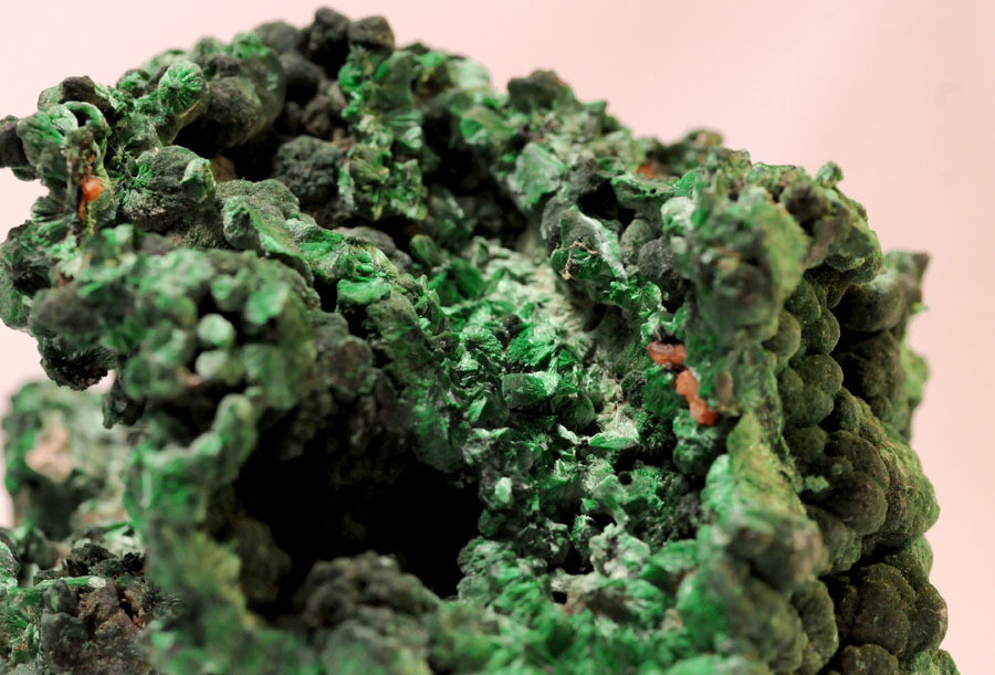 #0118 Malachite - Nice piece - Ball and Hairy Type Malachite!