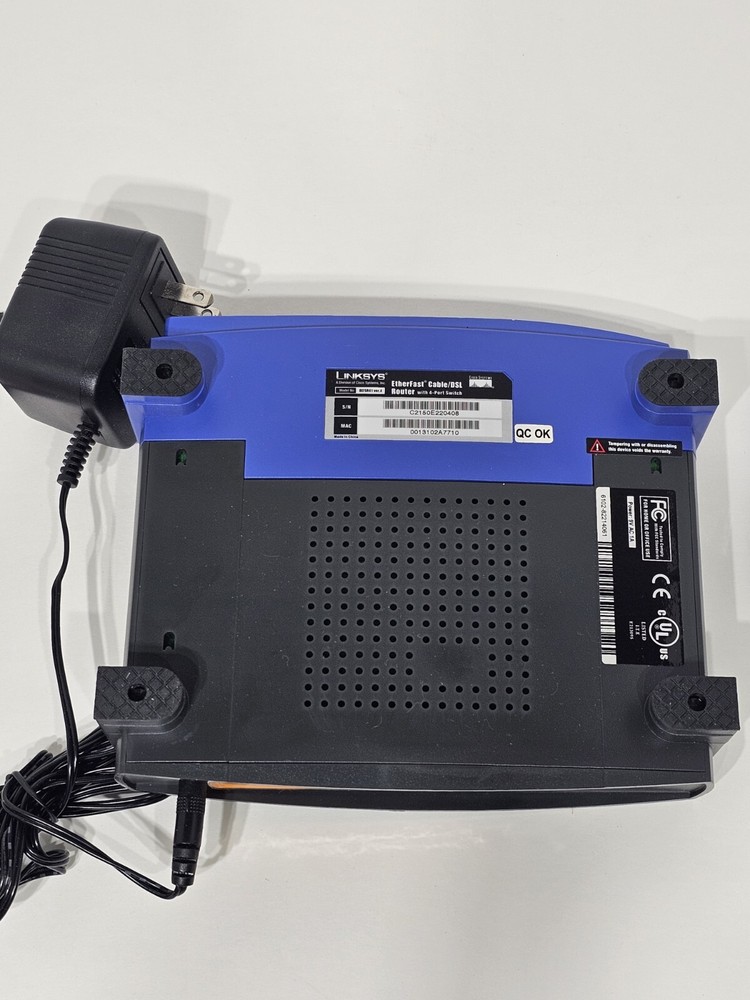 Linksys BEFSR41 Version 4 - 4-Port Cable DSL Wireless Router V4