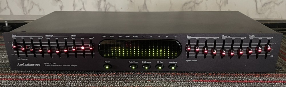 AudioSource EQ 100 10 Band Equalizer With Spectrum Display