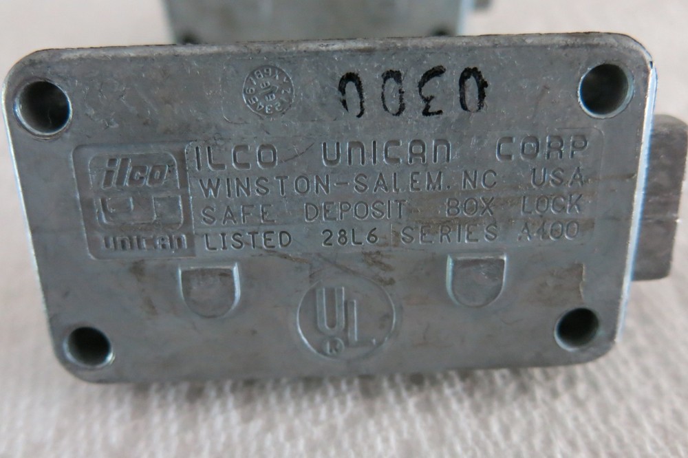 ILCO Safe Deposit Box Locks