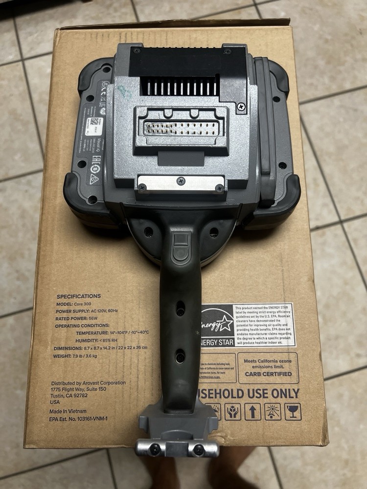Mentor Visual IQ Borescope Display Screen