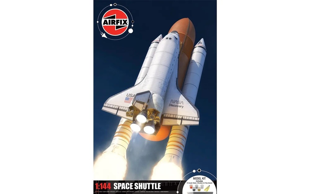 Airfix A50200 Space Shuttle Gift Set 1/144 Scale Plastic Model Kit