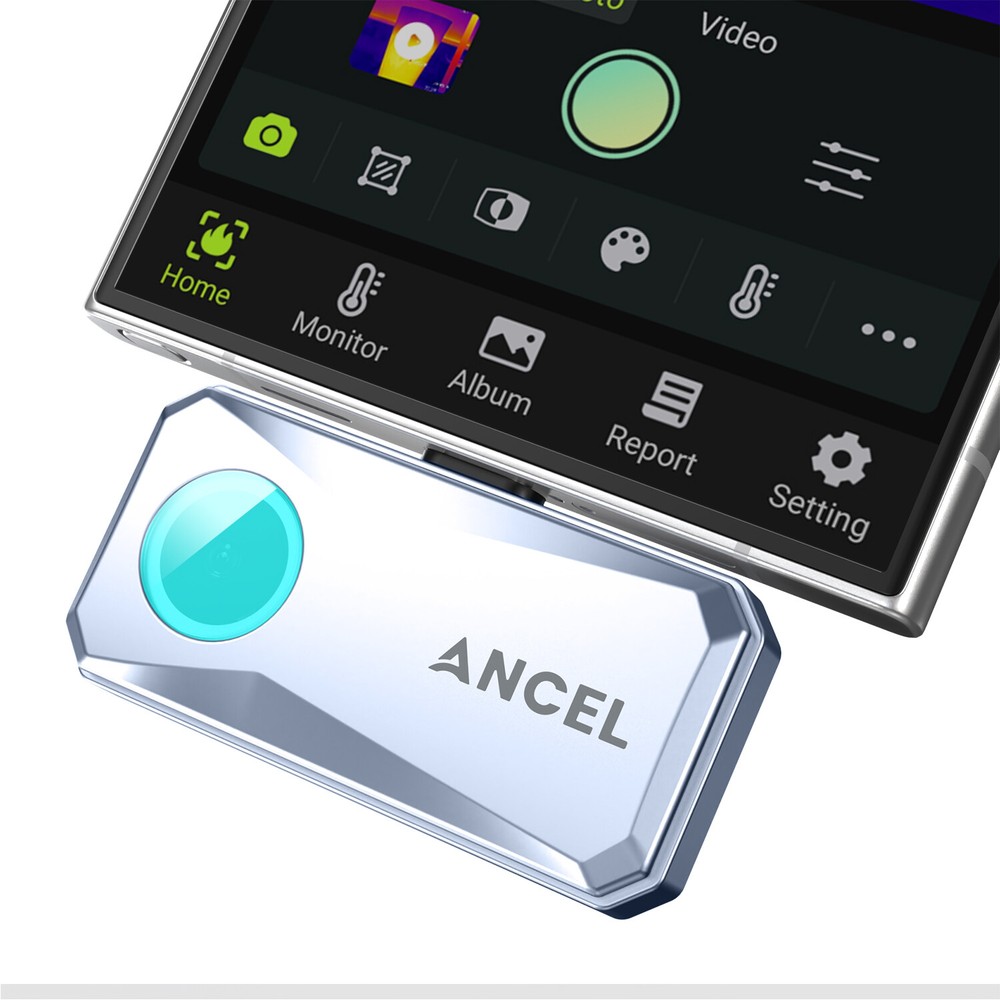 ANCEL Thermal Camera Thermal Imaging for Android 256x192 IR USB Type-C 25Hz