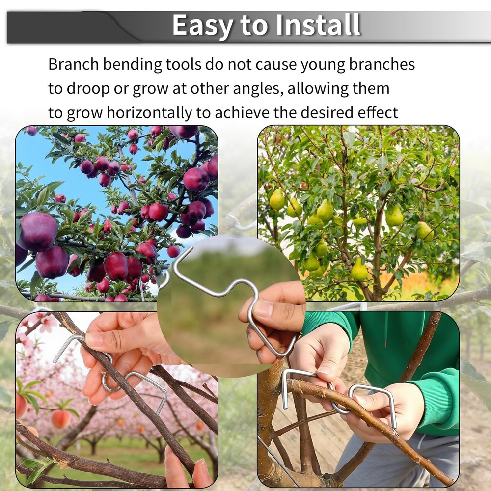 Plum Tree Open Angle Pull Branch Stereotyped Branch Bending Tool Fruit Branch...